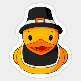 Pilgrim Rubber Duck Sticker